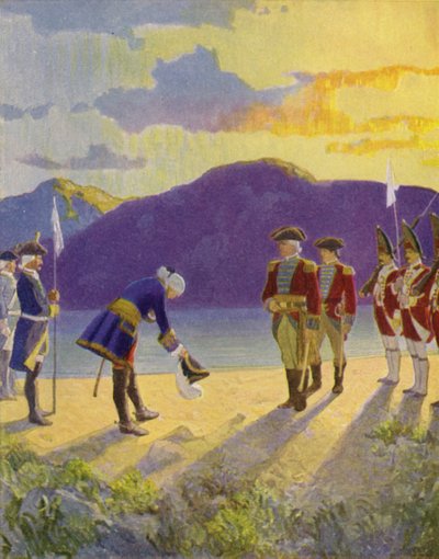 Illustration pour Le Dernier des Mohicans - Newell Convers Wyeth